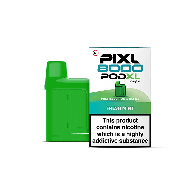 Fresh Mint PIXL 8000 Prefilled Pods
